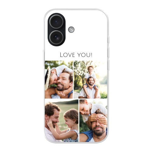 Minimalistinen valokuvakollaasi