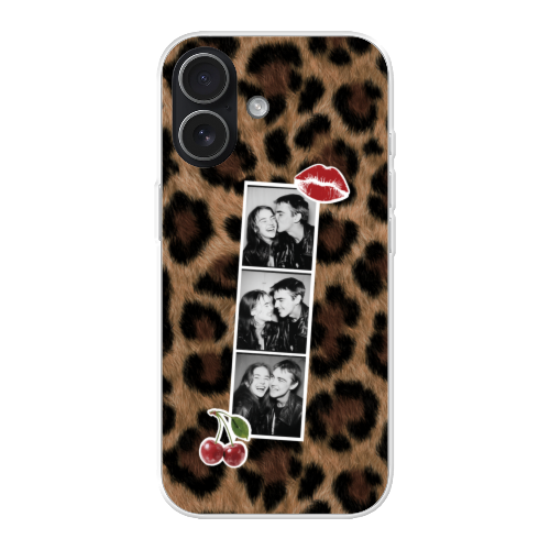 Leopard Cherry Collage Leopard Cherry Collage