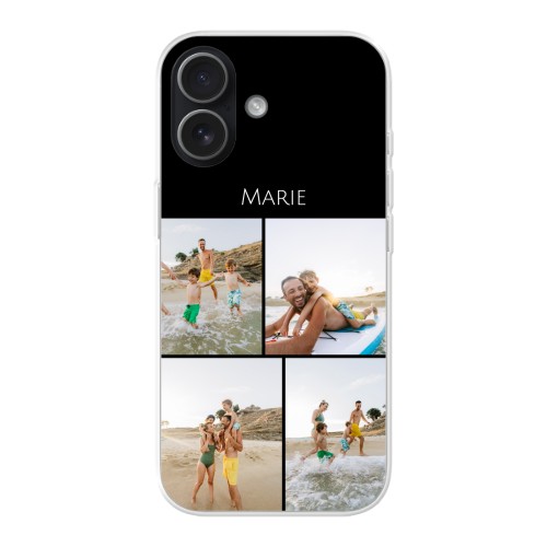 Iphone17SoftCover_MinimalisticCollageBlack