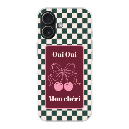 Checker Cherie Mood Text - Only