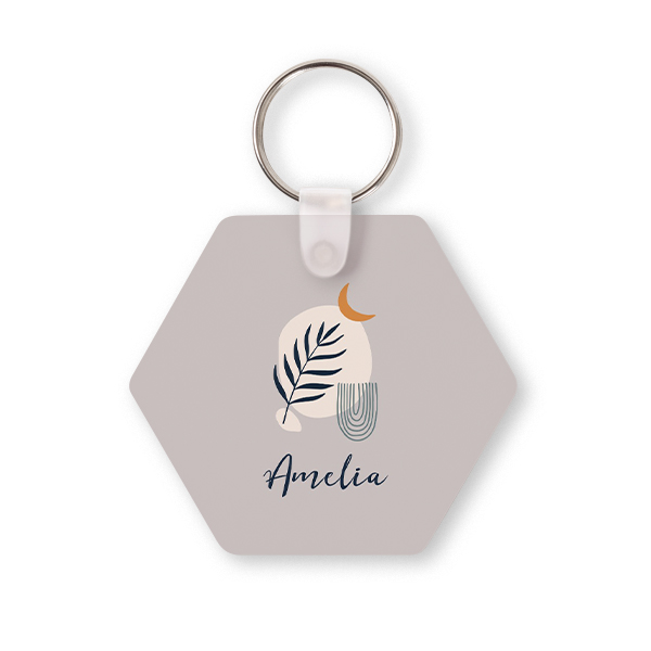 Key Ring Hexagon Key Ring Hexagon