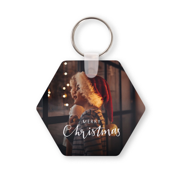 Key Ring Hexagon