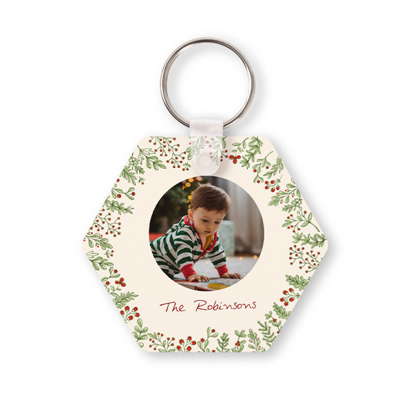 Key Ring Hexagon Key Ring Hexagon