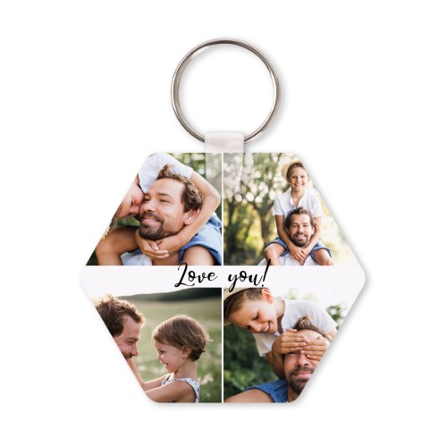 Porte-clé hexagonal Porte-clé hexagonal