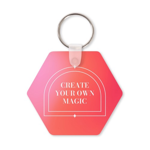 Nyckelring Hexagon Nyckelring Hexagon