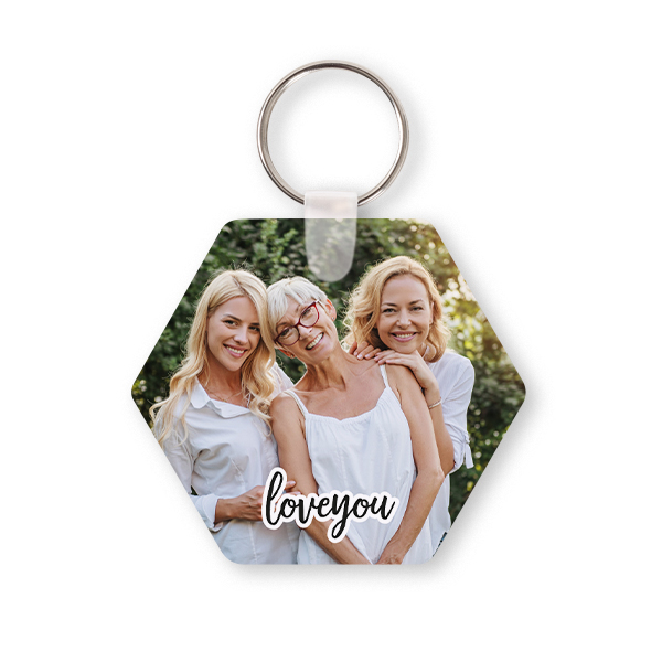 Porte-clé hexagonal Porte-clé hexagonal