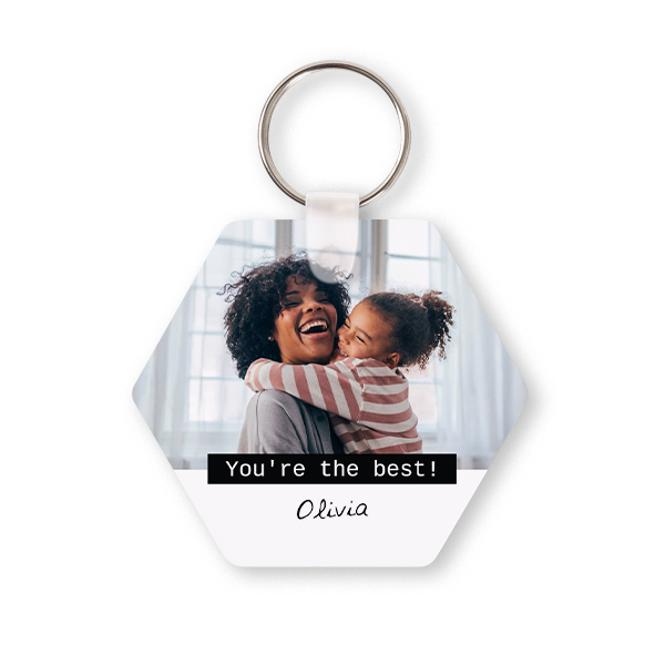 Porte-clé hexagonal Porte-clé hexagonal
