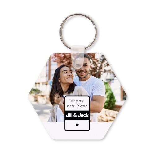 Key Ring Hexagon Key Ring Hexagon