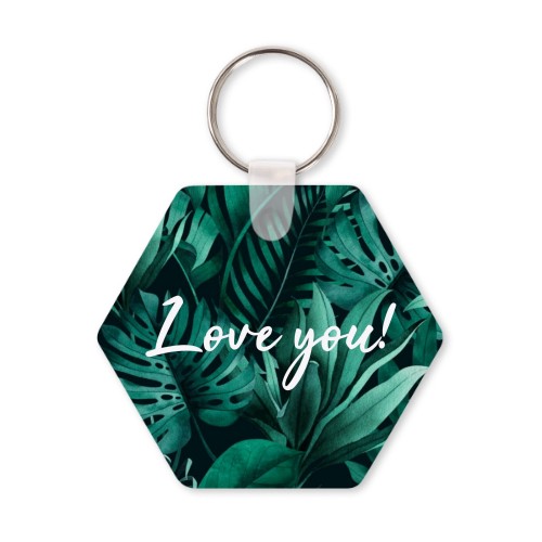 Key Ring Hexagon Key Ring Hexagon