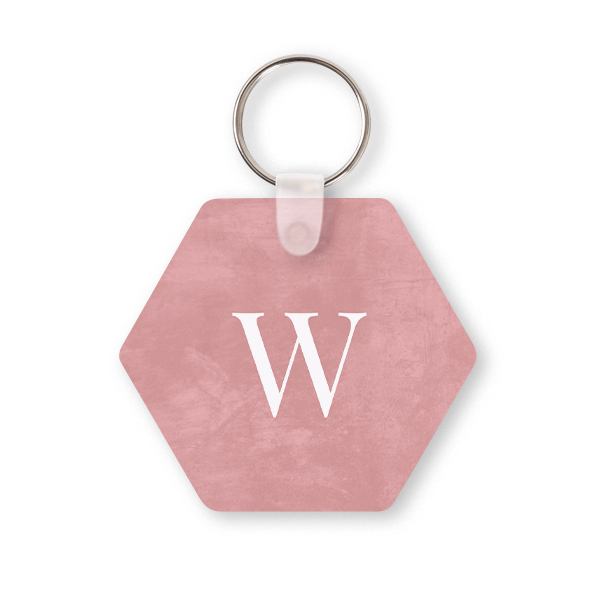 Sleutelhanger hexagon