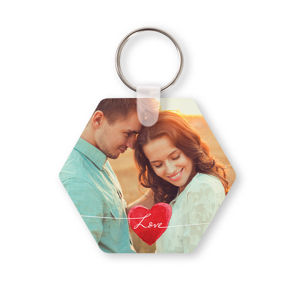Key Ring Hexagon