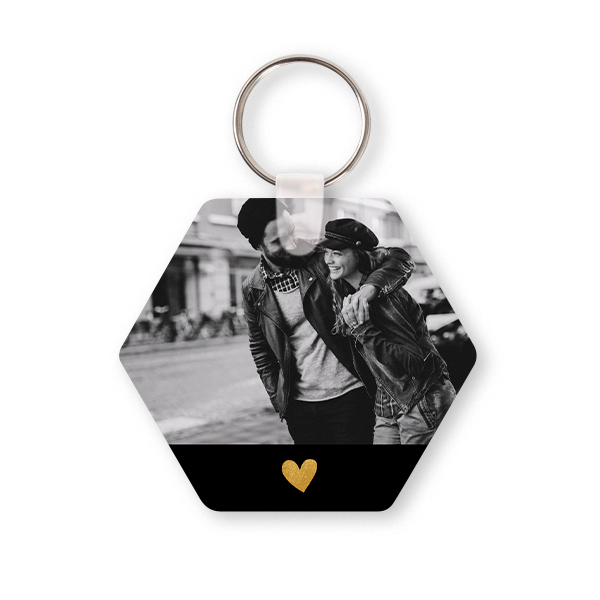 Key Ring Hexagon