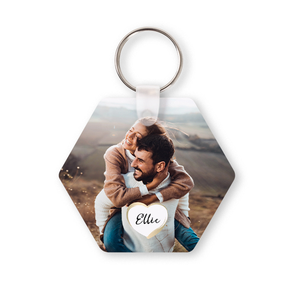 Key Ring Hexagon