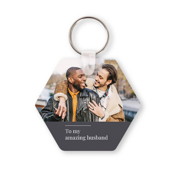 Key Ring Hexagon
