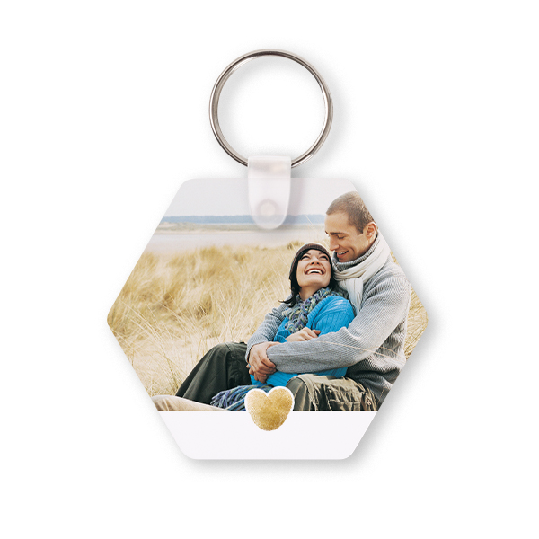 Key Ring Hexagon