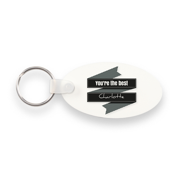 Key Ring Oval Key Ring Oval