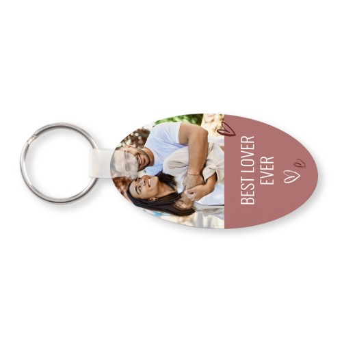Sleutelhanger alu ovaal Sleutelhanger alu ovaal