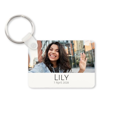 Key Ring Rectangle Key Ring Rectangle