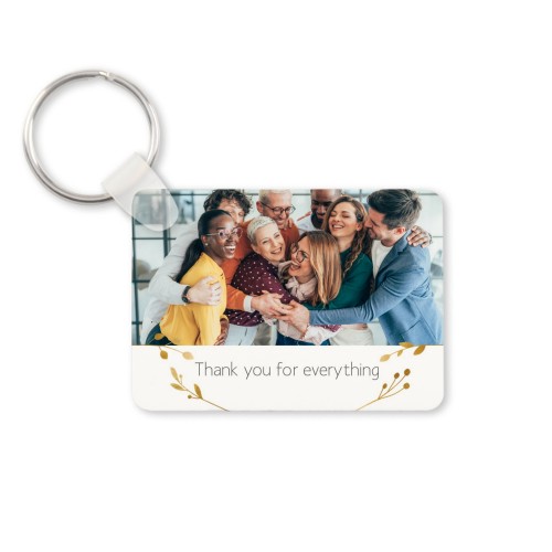 Key Ring Rectangle Key Ring Rectangle