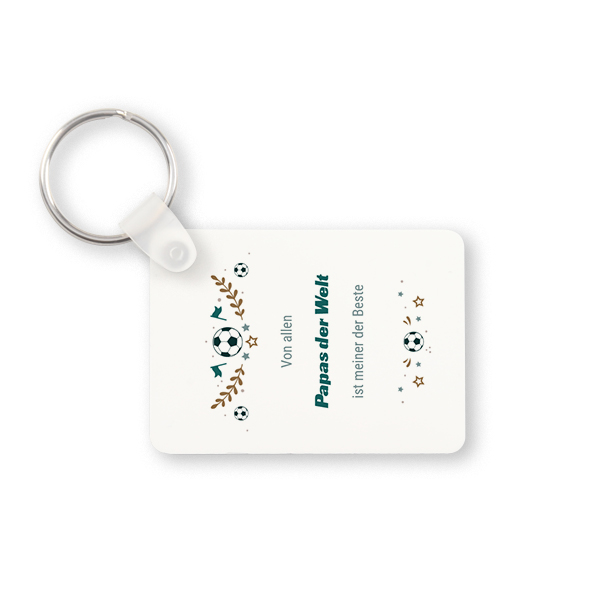 Key Ring Rectangle Key Ring Rectangle