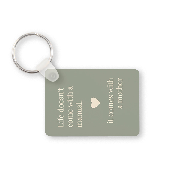 Porte-clés photo alu rectangulaire Porte-clés photo alu rectangulaire