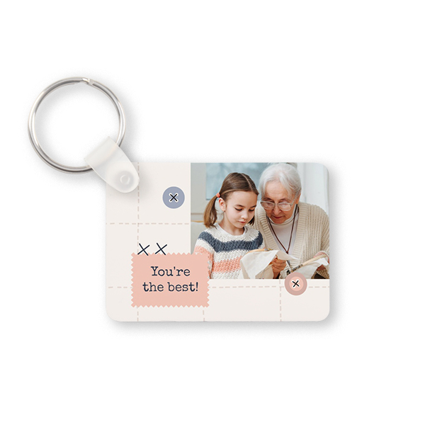 Key Ring Rectangle