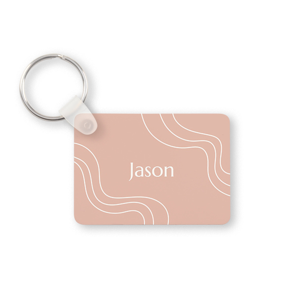 Key Ring Rectangle Key Ring Rectangle