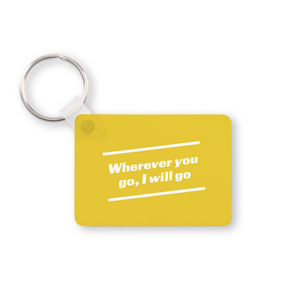 Key Ring Rectangle