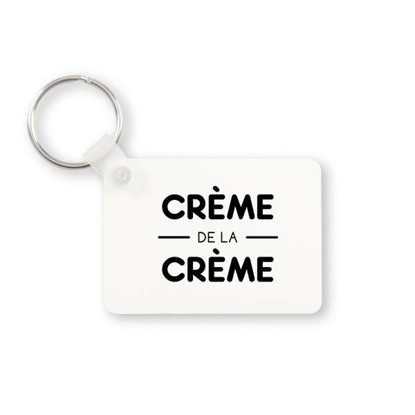 Porte-clés photo alu rectangulaire Porte-clés photo alu rectangulaire