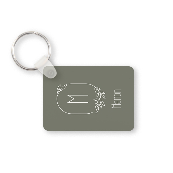 Key Ring Rectangle