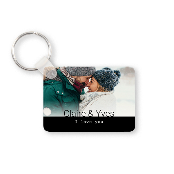 Key Ring Rectangle
