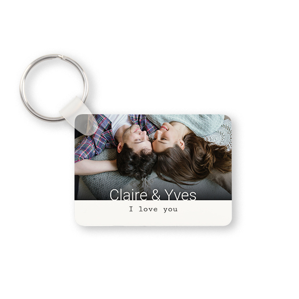 Key Ring Rectangle