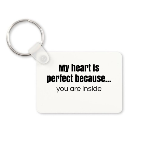 Nyckelring Rektangulär