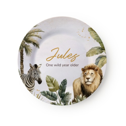 Golden Jungle Party - Text Only