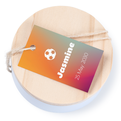 Colour Block Football - Text Only Colour Block Football - Text Only