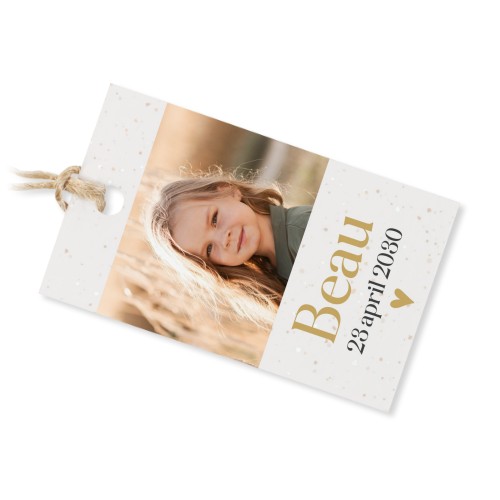 Neutral Terrazzo Heart