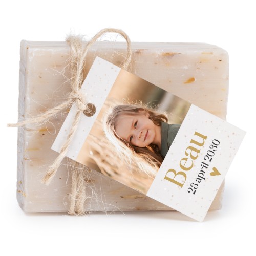 Neutral Terrazzo Heart