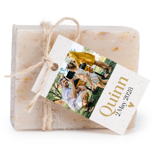 Neutral Terrazzo Heart