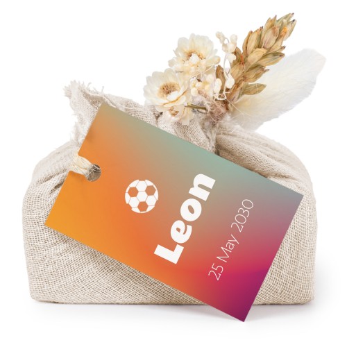 Colour Block Football - Text Only