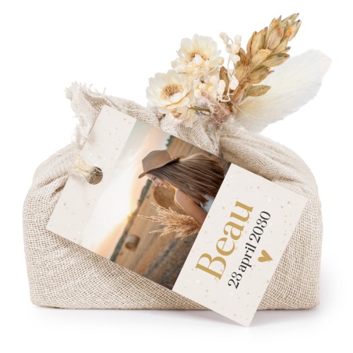 Neutral Terrazzo Heart