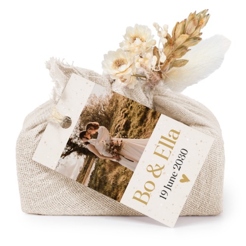 Neutral Terrazzo Heart