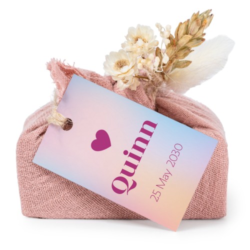 Pink cotton wrapped soaps with rectangular label (6 pcs) Pink cotton wrapped soaps with rectangular label (6 pcs)