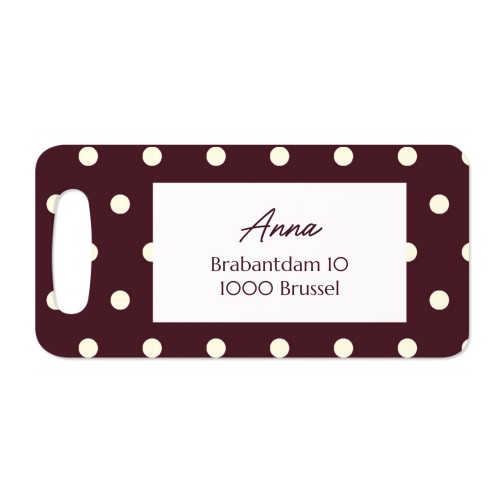 Bagagelabel - Set van 2