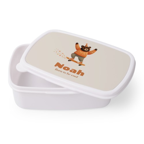 Retro Skater Bear - Text Only