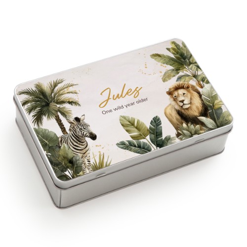 Golden Jungle Party - Text Only