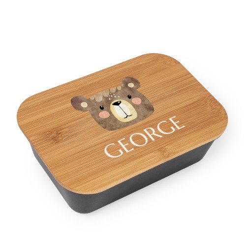 Cute Bear Head - Text Only