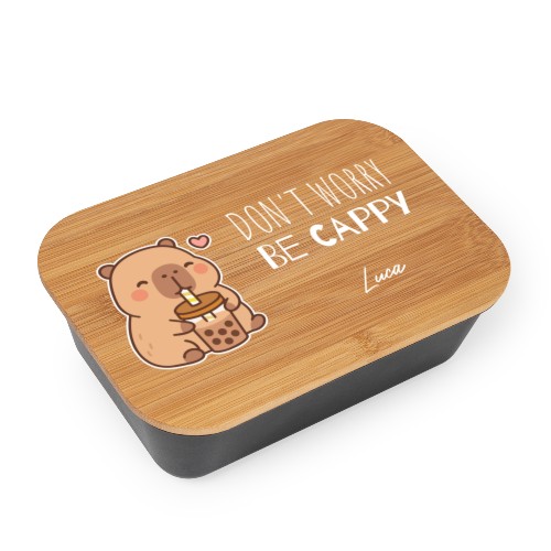 Kawaii Capybara - Text Only
