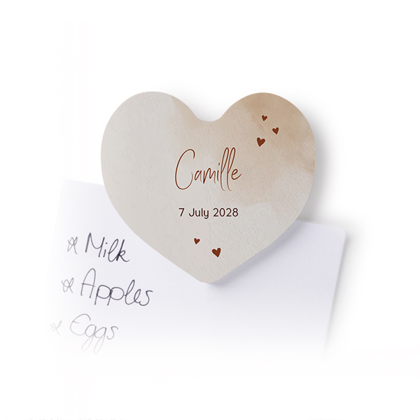 Magnets photo coeur (lot de 4) Magnets photo coeur (lot de 4)