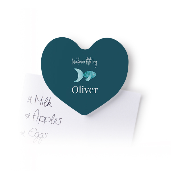 Heart Fridge Magnets - set of 4 Heart Fridge Magnets - set of 4