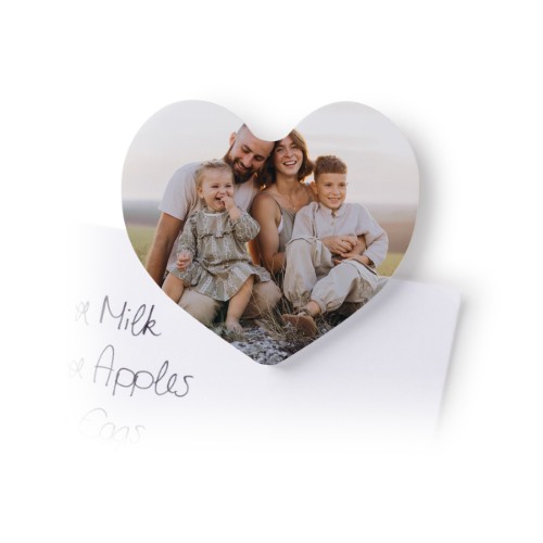 Hjärtformade Kylskåpsmagneter - 4 st